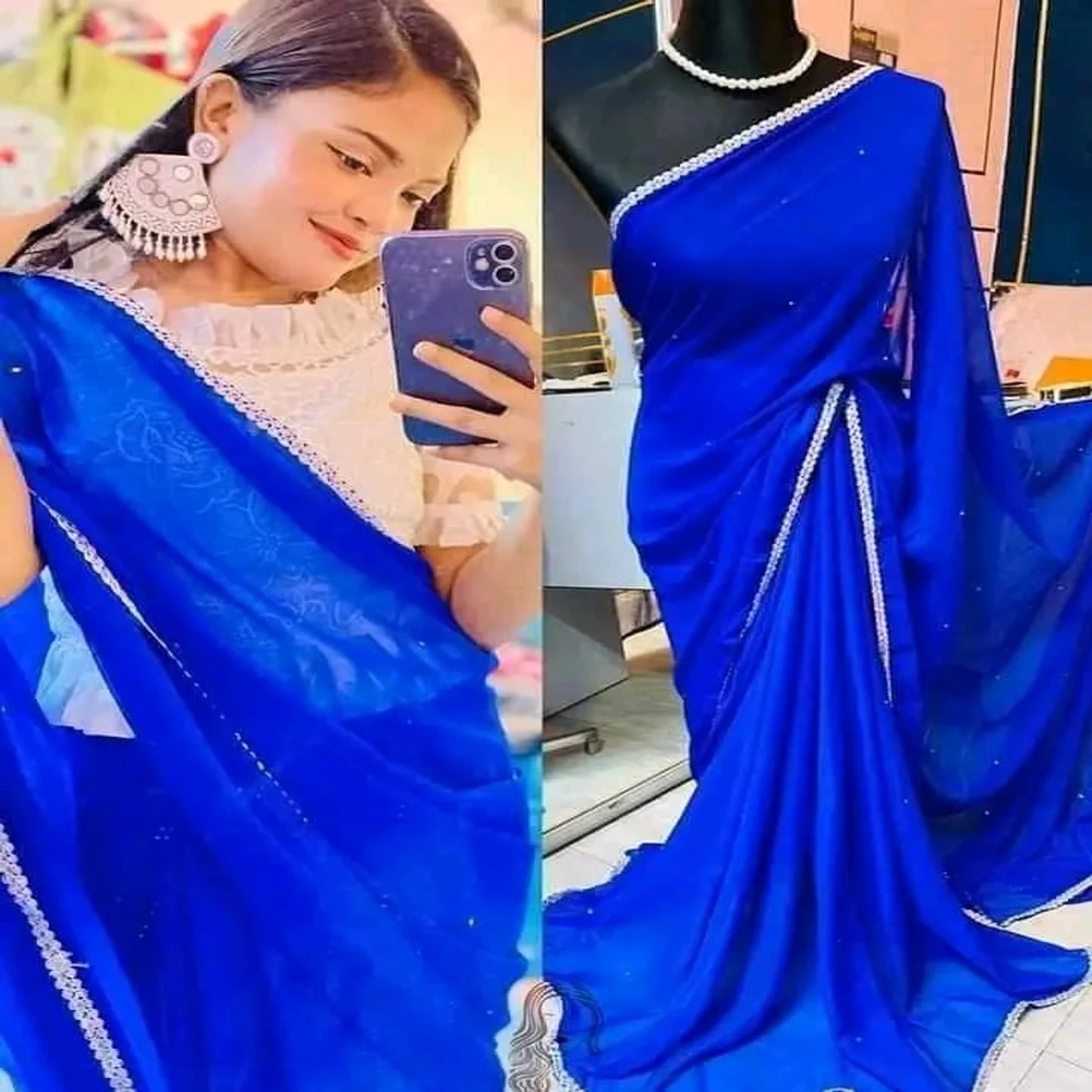 saree ar blauuj pis